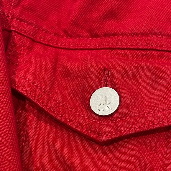 Calvin Klein Jean jacket size medium - Picture 4 of 7